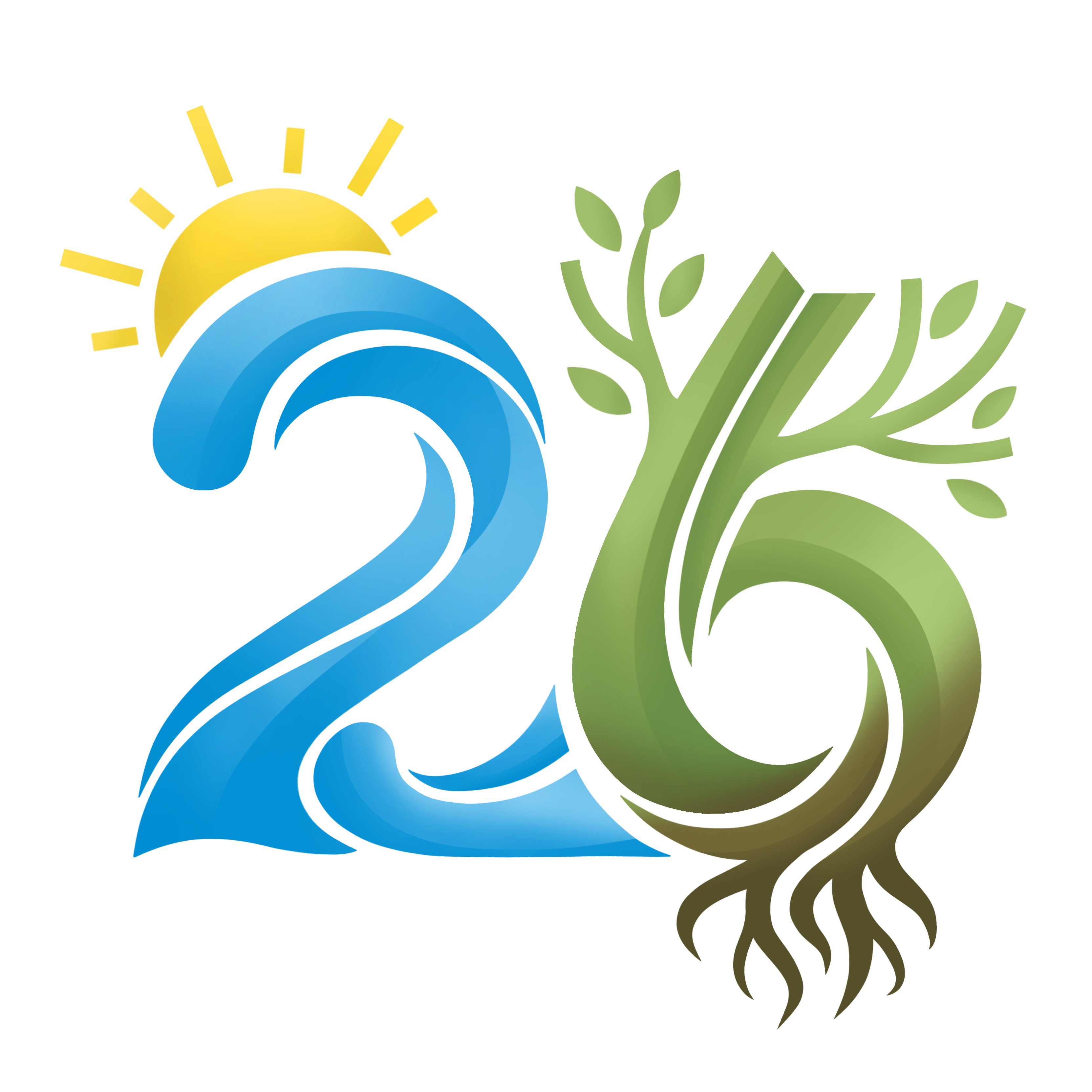 Potongan Logo Angka 26
